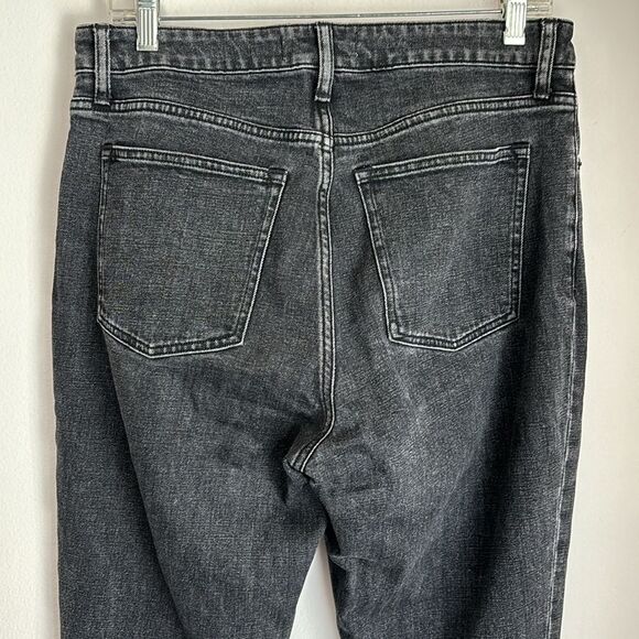 Abercrombie Women High Rise faded black ankle slit the skinny jeans size 10/30! - Picture 9 of 12